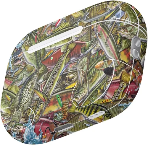 Vista 3 de MightySkins - Fundas compatibles con Apple AirPods Pro 2 – Fish Puzzle Funda protectora de vinilo duradera y única Fácil de aplicar, quitar