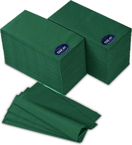 Vista 12 de Servilletas negras para bebidas, servilletas de papel desechables de 3 capas para bar, cóctel, bodas, cumpleaños, fabricadas en la UE, (20 unidades)