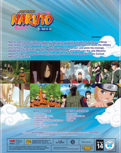 Vista 2 de Naruto Set 6 (BD) Blu-ray