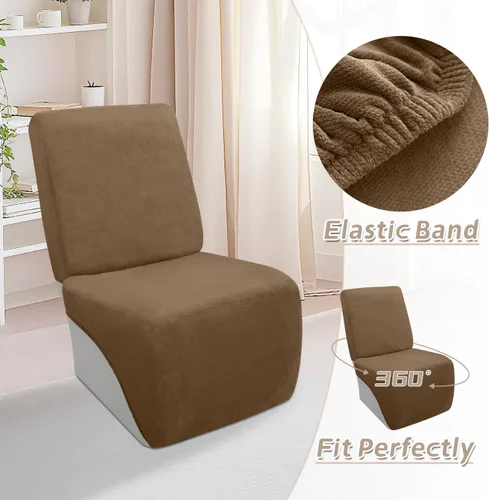 Vista 287 de Arfntevss Fundas de sofá seccional reclinable de terciopelo, Funda de sofá seccional de esquina para sofá reclinable, Funda elástica suave