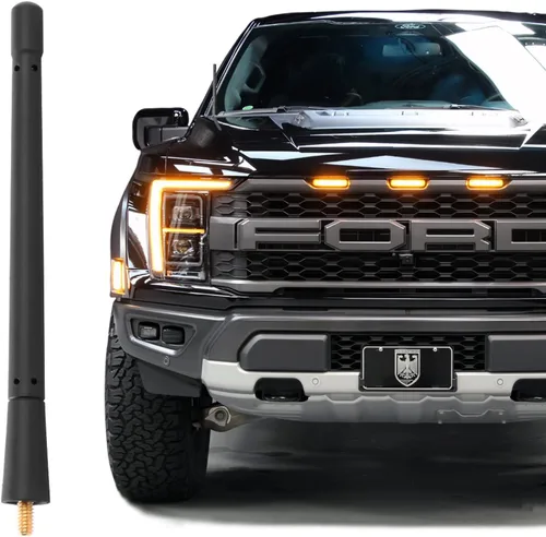 Vista 24 de KSaAuto Antena de repuesto para camioneta Ford, goma flexible de 13 pulgadas, color negro, se adapta a Ford F150 2009-2025, F250 F350 2017-2025