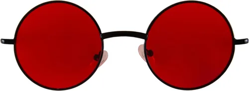 Vista 16 de OWL Gafas de sol redondas con marco de metal, círculo, retro, hippie, protección UV400 Lente verde-transparente de 2 tonos / dorado