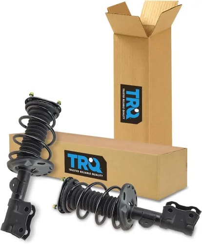 Vista 101 de TRQ - Conjunto de puntal delantero y resorte helicoidal (lados del conductor y del pasajero), para auto