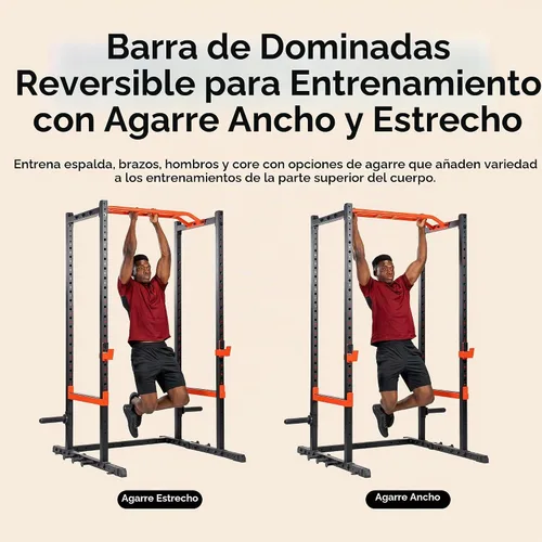 Vista 6 de Sunny Health & Fitness Power Rack & Cage Systems for Home Gym Training