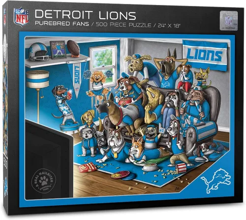 Vista 34 de YouTheFan NFL Purebred Fans - Rompecabezas de 500 piezas, un verdadero clavador