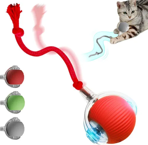 Vista 11 de Yilia Juguetes interactivos para gatos de interior, juguetes para gatitos actualizados 2026 para aliviar el aburrimiento de los gatos