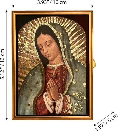 Vista 7 de Estuche para Rosario Virgen de Guadalupe 5.3 in x 4.1 in
