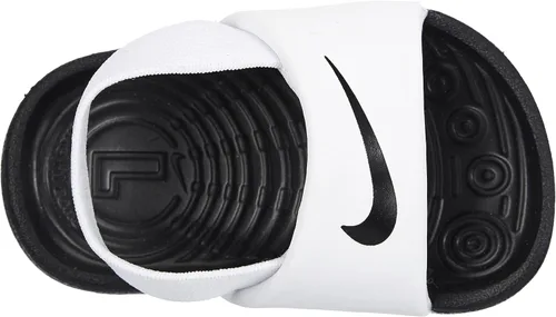 Vista 5 de Nike Kawa Slide - Zapatos para niñas, NegroNegroRosa Vivo