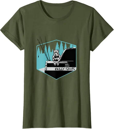 Vista 70 de Camiseta American Bully Gang, Negro