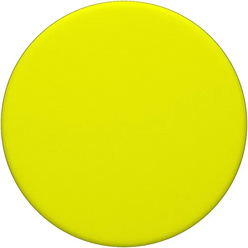 Vista 3 de PopSockets Agarre para teléfono con soporte expansible - PopSockets amarillo neón intercambiable PopGrip