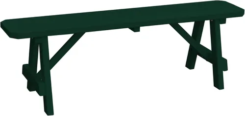 Vista 81 de Furniture Barn USA Pine - Banco tradicional de 2 pies, color negro