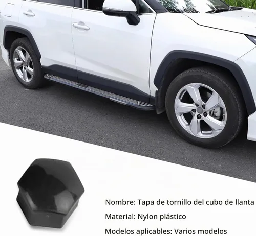 Vista 4 de UGSHY 20 piezas de cubiertas para tuercas de rueda, tapas antipolvo de 19 mm hexagonales para pernos de rueda, tapas de tuerca de rueda de plástico