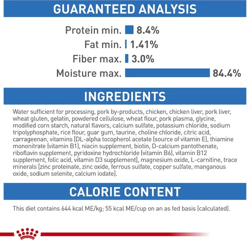 Vista 6 de Royal Canin Feline Care Nutrition Weight Care - Alimento para gatos en salsa para adultos, 3 onzas (paquete de 24)