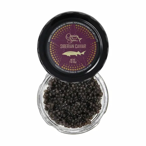 Vista 3 de Caviar siberiano polaco - Huevas de esturión real - Lyna Polska (16 onzas (15.87 oz))