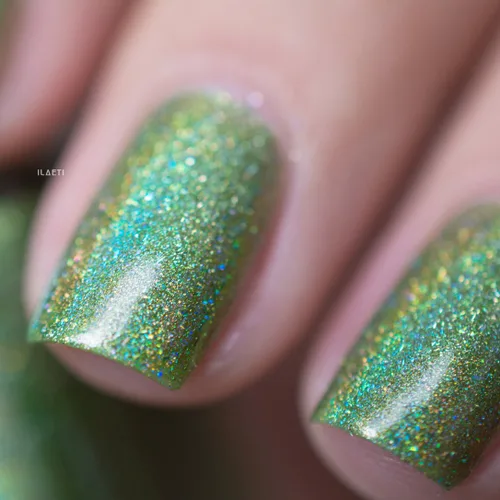 Vista 7 de ILNP 1UP - Esmalte de uñas holográfico, manicura resistente al desprendimiento, laca de uñas de larga duración, acabado suave y brillante,
