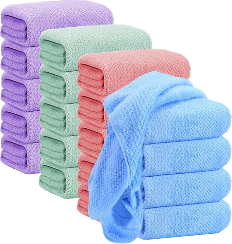Vista 9 de Newwiee Juego de 20 toallas de baño a granel, toallas de baño grandes de secado rápido de 55 x 28 pulgadas para spa, gimnasio, salón, hotel y uso