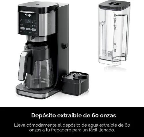 Vista 6 de Ninja Cafetera de goteo DualBrew Pro Café caliente y helado Compatible con cápsulas K-Cup 3 estilos de preparación (Clásico, Rico y Helado)