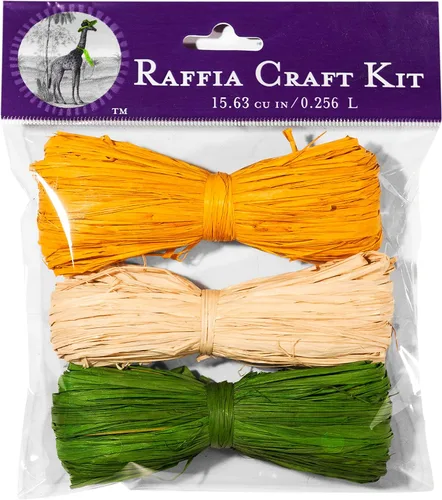 Vista 8 de SuperMoss (40518) Kit de manualidades de rafia, otoño, Acción de Gracias (albahaca, dorado, óxido, terracota, marrón), 16 pulgadas cúbicas