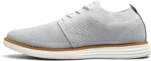 Vista 2 de Bruno Marc Zapatillas de malla para hombre Oxfords ligeras