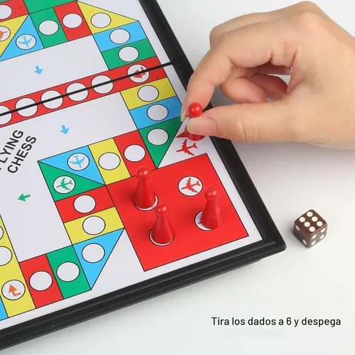 Vista 5 de Andux Juego de mesa portátil plegable magnético de ajedrez volador CXYXQ-03