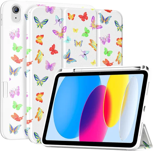Vista 8 de ProCase Funda para iPad (A16) de 11ª Generación de 11 Pulgadas 2025/iPad de 10ª Generación de 10.9 Pulgadas 2022 con Soporte para Lápiz, Funda