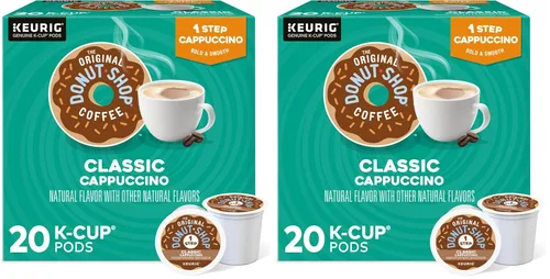 Vista 13 de The Original Donut Shop - Cápsulas de One-Step Cinnamon Dulce Cappuccino para K-Cup, 60