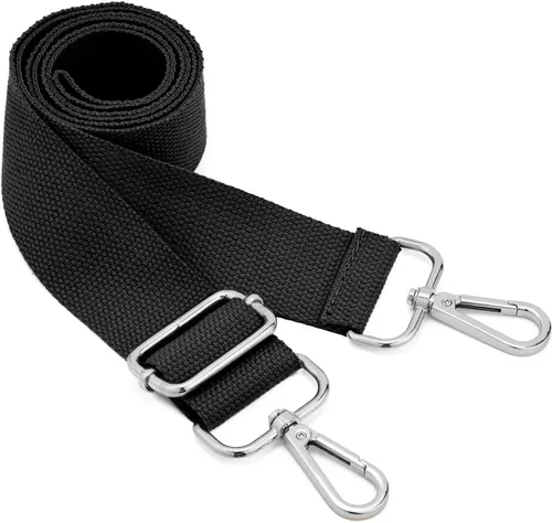 Vista 42 de Correa de Bolso de Hombro Ancha de Repuesto Ajustable Cinturón de Lona Bolso Cruzado Bolso de Mano