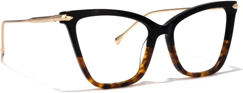 Vista 7 de Zeelool Hilary FX0206 - Gafas de bloqueo de luz azul de gran tamaño para mujer