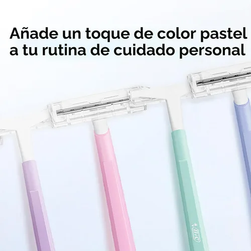 Vista 6 de BIC Silky Touch - Maquinillas de afeitar desechables para mujer, 2