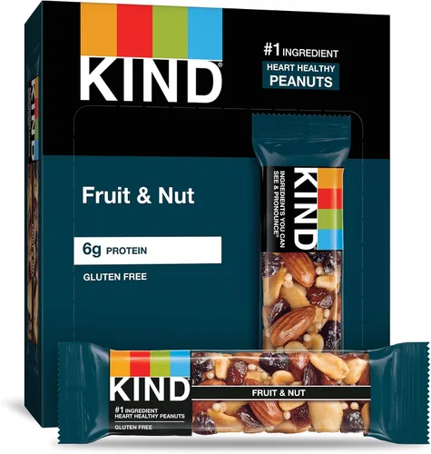 Vista 2 de KIND Barras de frutas y nueces y arándanos y almendras paquete (12 unidades)