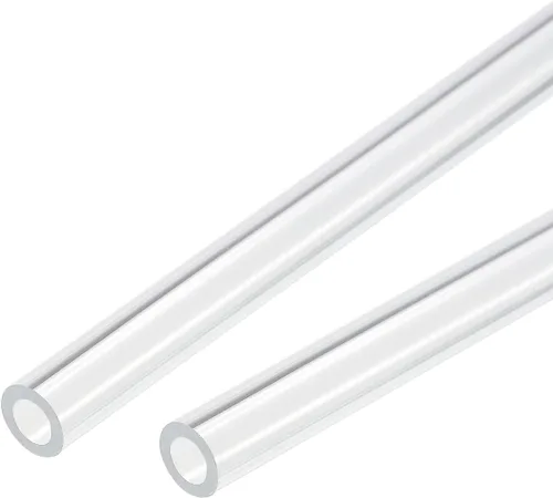 Vista 21 de MECCANIXITY Tubo acrílico transparente rígido redondo tubo 0.157 in (5/32") ID 0.315 in (5/16") OD 10" para lámparas y linternas, sistema