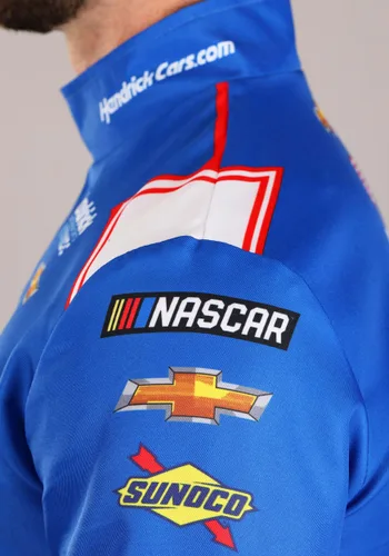 Vista 4 de Disfraz Adulto Kyle Larson HendrickCars Uniforme NASCAR Multicolor