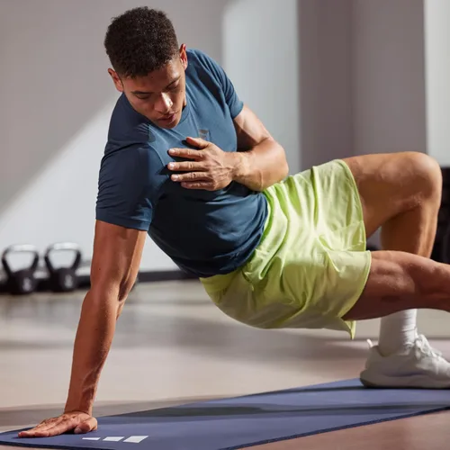 Vista 7 de adidas Fitness Mat - Lightweight - Non Slip Yoga Mat, 7mm or 10mm