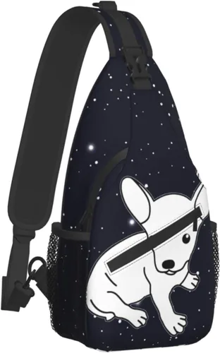 Vista 3 de Chihuahua - Bolsa de hombro para cachorros, mochila de viaje casual con animales divertidos para hombres y mujeres