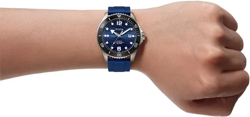 Vista 4 de FIYTA Reloj de buceo Ocean Series para hombre, automático, marcadores luminosos, bisel giratorio, resistente al agua hasta 984.3 ft, 1.709 in