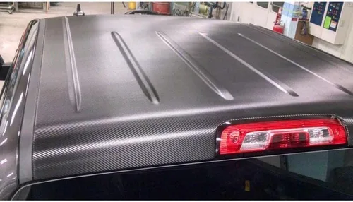 Vista 7 de AD Rollo de Envoltura para Automóvil SW900 Fibra de Carbono Negra 194-X (Muestra 3in x 5in) Envoltura de Vinilo Automotriz para Automóviles