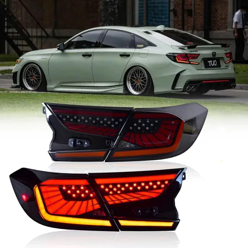 Vista 9 de T T-ABC Nuevas luces compatibles con Honda Accord 2018-2025, LX EX EXL Sport Touring Hybrid Faro delantero delantero de 10ª generación Accesorios