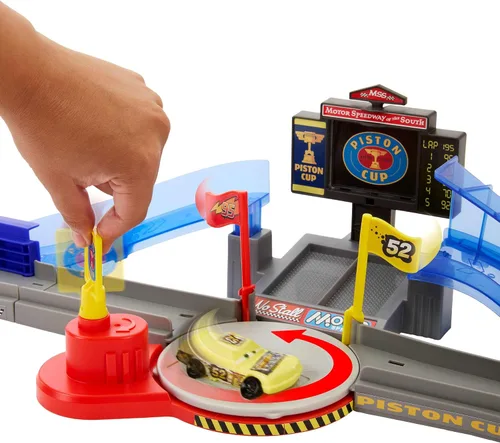 Vista 3 de Mattel Disney and Pixar Cars - Juego de pistones para carreras