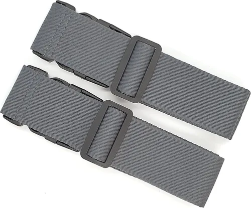 Vista 8 de ONE K - 2 correas de embalaje de colchón de espuma viscoelástica para mudanza o almacenamiento (60 x 2 pulgadas, gris oscuro)
