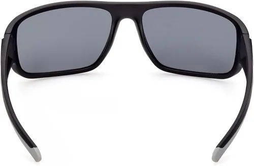 Vista 4 de BMW MOTORSPORT, BS0023 - Lentes de sol para hombre, con forma de navegador, negro mate, lente ahumado, negro mate, Mate negro