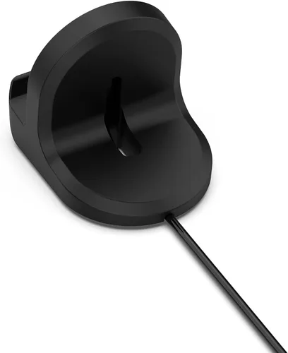 Vista 5 de Soporte de carga USB negro compatible con Google Pixel Watch, base de estación de carga con cable USB de 3.3 pies, accesorio de repuesto para Google