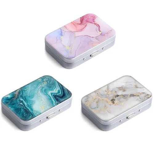Vista 17 de Caja portátil de hilo dental Gerkia, fácil de almacenar palillos de hilo dental de varios tamaños, dispensador portátil de hilo dental es perfecto