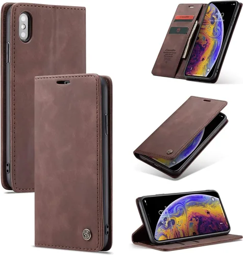 Vista 15 de SINIANL Funda para iPhone 7/8 Plus, Funda de cuero tipo billetera con tarjetero Cierre magnético Kickstand a prueba de golpes Fundas protectoras