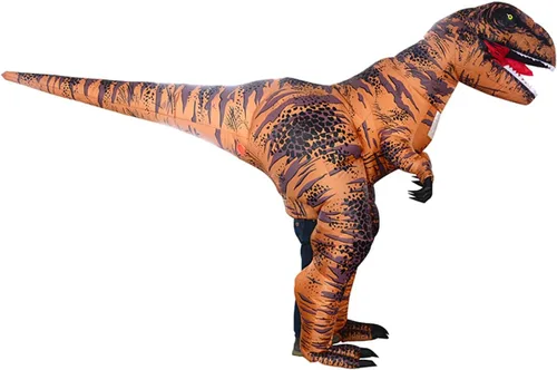 Vista 2 de Disfraz inflable T-Rex 2.0 unisex para Halloween Cosplay Dress-Up