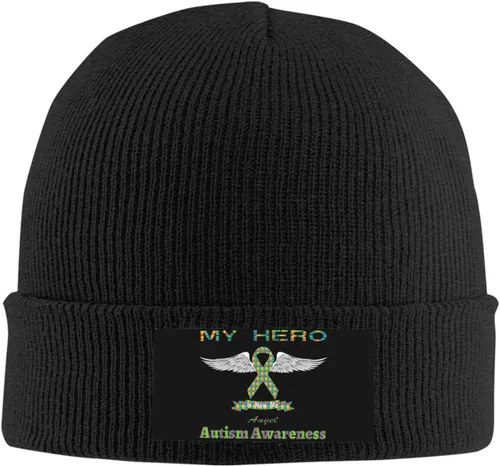 Vista 2 de Beanie Hat Unisex Stretchy Hat Soft Warmth Knit Hat Cap for Men & Women