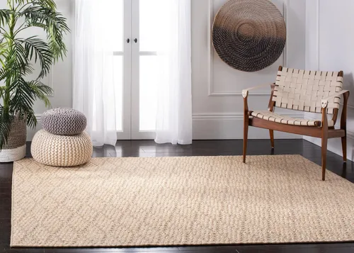 Vista 11 de SAFAVIEH Palm Beach Collection - Alfombra para pasillo, 2 pies 3 pulgadas x 10 pies, color beige y beige, diseño de sisal, no desprende pelusa