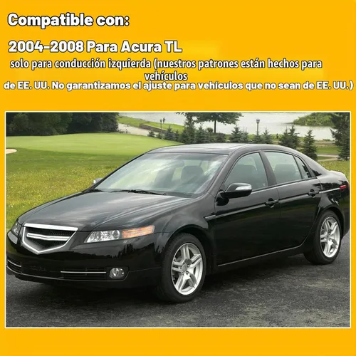 Vista 6 de Tapete para tablero con cubierta para salpicadero, antideslizante, personalizado, compatible con Acura TL 2004 2005 2006 2007 2008, protector