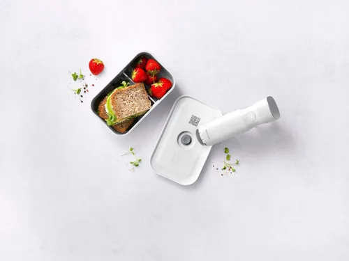 Vista 2 de ZWILLING Fresh & Save - Lonchera de plástico, recipiente hermético para almacenamiento de alimentos, contenedor de preparación de comidas, sin BPA