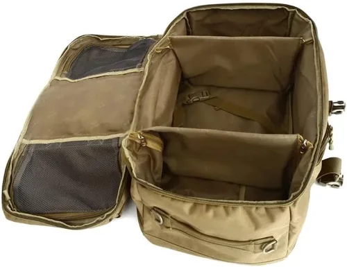 Vista 6 de WSSBK - Bolsas de viaje para hombre, de gran capacidad, de lona, portátil, para uso diario, multifunción, bolsa de lona (color A, tamaño talla única)