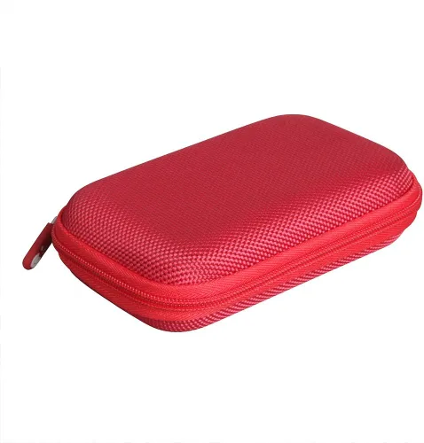 Vista 5 de Hermitshell Estuche rígido de viaje para KLIQ MetroPitch - Metrónomo Tuner (rojo)